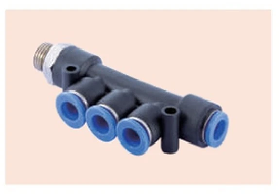 PKD male reducer triple branch