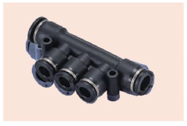 PKG reducer triple branch union Inch System