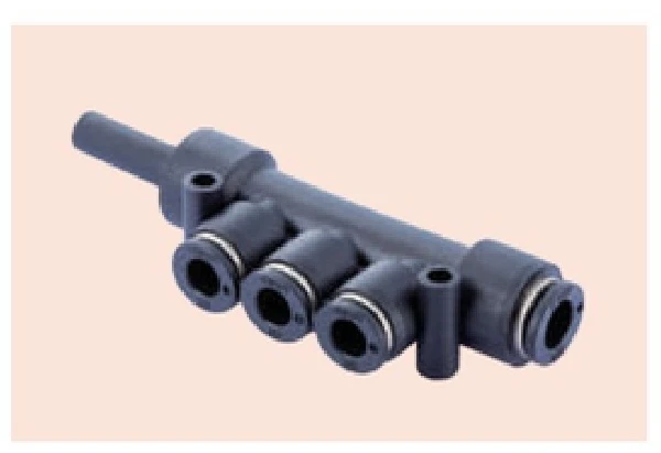 PKJ reducer triple branch union Inch System