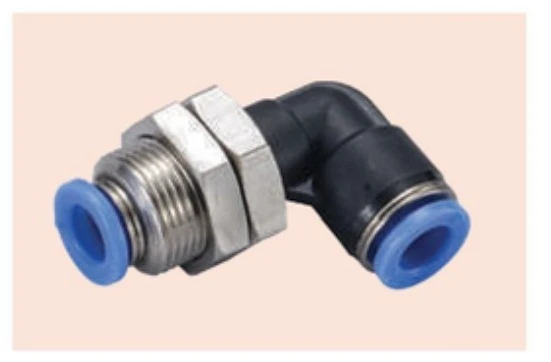 PLM bulkhead union elbow