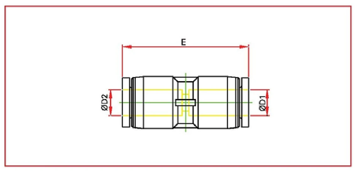 PUC union straight Diagram